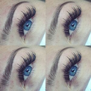 Wimperextensions wispy